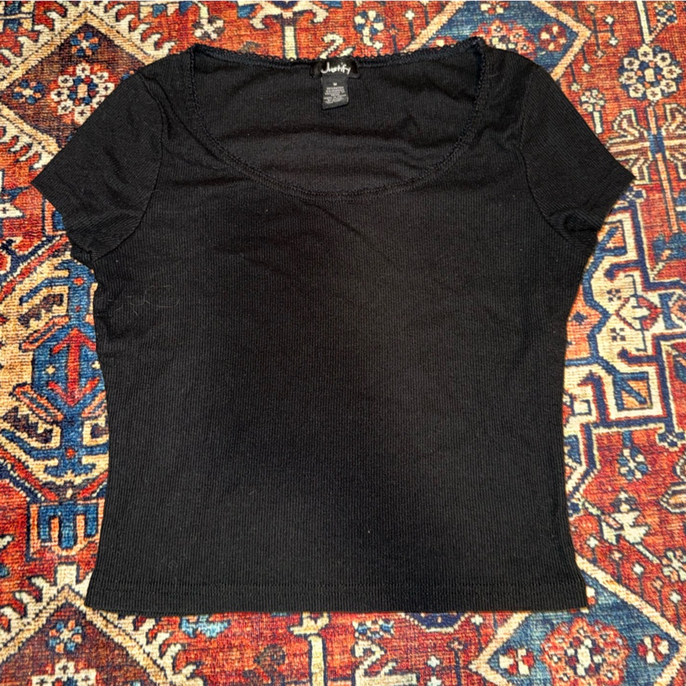 Black Baby Tee